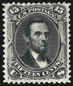Sale 956, Lot 105, 1875 Re-Issue of 1861-66 Issue