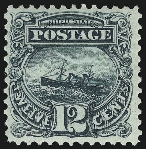 Sale 956, Lot 129, 1875 Re-Issue of 1869 Pictorial Issue