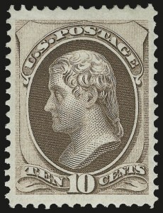 Sale 956, Lot 140, 1870 National Bank Note Co. Grilled Issue (Scott 134-144)