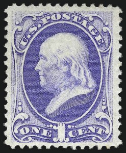 Sale 956, Lot 145, 1870 National Bank Note Co. Ungrilled Issue (Scott 145-155)