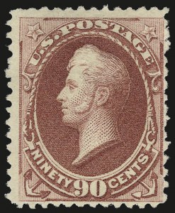 Sale 956, Lot 197, 1880-83 American Bank Note Co. Special Printing
