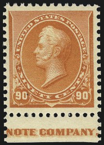 Sale 956, Lot 225, 1890-93 Issue