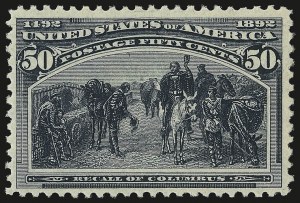 Sale Number 956, Lot Number 234, Columbian Issue