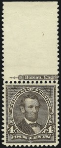 Sale 956, Lot 261, 1894-98 Bureau Issues