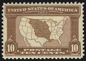 Sale 956, Lot 308, Louisiana Purchase, Jamestown Issues