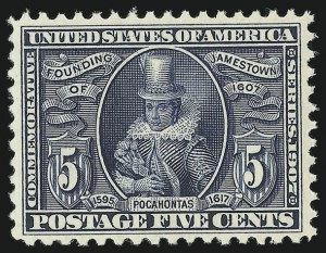 Sale 956, Lot 311, Louisiana Purchase, Jamestown Issues