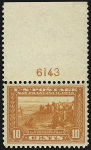 Sale 956, Lot 394, Panama-Pacific Issue