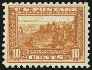 Sale 956, Lot 398, Panama-Pacific Issue