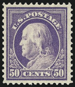 Sale 956, Lot 413, 1912-16 Issues (Scott 407-423)