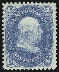 Sale 956, Lot 63, 1861-66 Issue