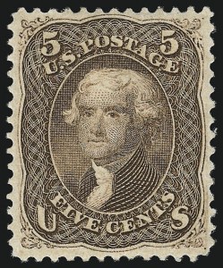 Sale Number 956, Lot Number 75, 1861-66 Issue