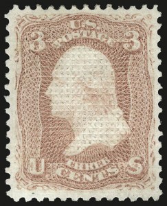 Sale 956, Lot 78, 1867-68 Grilled Issues