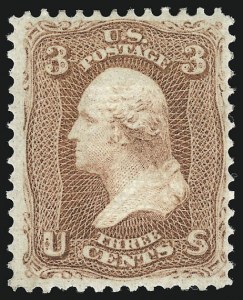 Sale 956, Lot 91, 1867-68 Grilled Issues