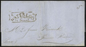 Sale 958, Lot 505, Stampless Markings