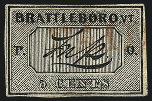 Sale 958, Lot 509, Postmasters Provisionals