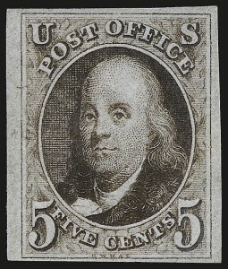 Sale 958, Lot 513, 1847 Issue