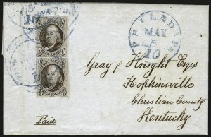 Sale 958, Lot 518, 1847 Issue