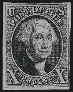 Sale 958, Lot 521, 1847 Issue