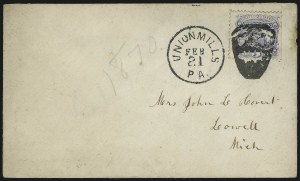 Sale 958, Lot 581, 1869 Pictorial Issue