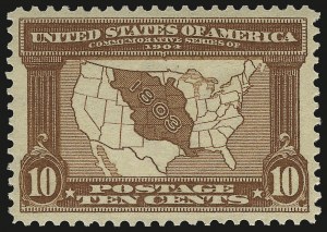 Sale Number 958, Lot Number 654, Louisiana Purchase and Jamestown Issues