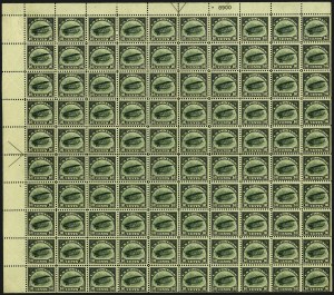 Sale 958, Lot 708, Air Post, including Inverted Jenny Position 21