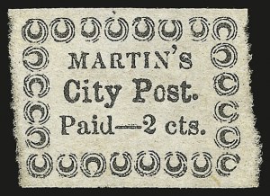 Sale 958, Lot 731, Carriers and Locals