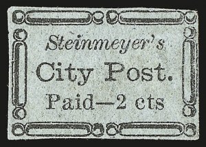 Sale 958, Lot 732, Carriers and Locals