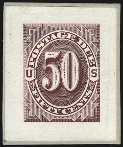 Sale 959, Lot 2026, Essays, Proofs and Specimens