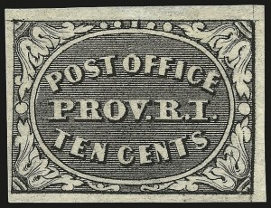 Sale 959, Lot 2033, Postmasters` Provisionals