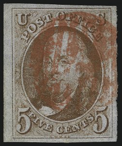 Sale 959, Lot 2045, 1847 Issue (Scott 1-2)