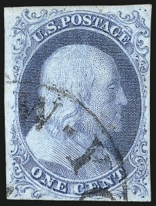 Sale 959, Lot 2067, 1851-56 Issue (Scott 5A-17)