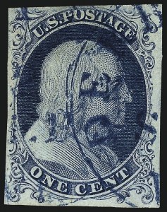 Sale 959, Lot 2068, 1851-56 Issue (Scott 5A-17)