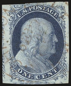 Sale 959, Lot 2069, 1851-56 Issue (Scott 5A-17)
