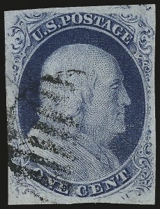 Sale 959, Lot 2075, 1851-56 Issue (Scott 5A-17)
