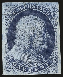 Sale 959, Lot 2078, 1851-56 Issue (Scott 5A-17)
