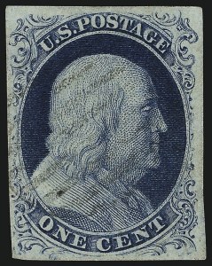 Sale 959, Lot 2080, 1851-56 Issue (Scott 5A-17)