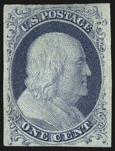 Sale 959, Lot 2081, 1851-56 Issue (Scott 5A-17)