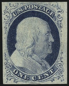 Sale 959, Lot 2083, 1851-56 Issue (Scott 5A-17)