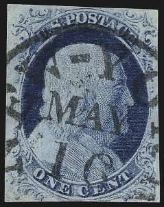 Sale 959, Lot 2090, 1851-56 Issue (Scott 5A-17)