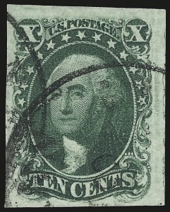 Sale 959, Lot 2117, 1851-56 Issue (Scott 5A-17)