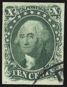 Sale Number 959, Lot Number 2118, 1851-56 Issue (Scott 5A-17)