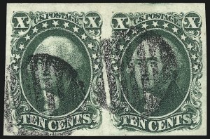 Sale 959, Lot 2123, 1851-56 Issue (Scott 5A-17)