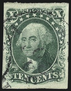Sale 959, Lot 2127, 1851-56 Issue (Scott 5A-17)
