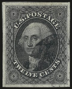 Sale 959, Lot 2134, 1851-56 Issue (Scott 5A-17)