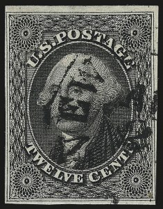 Sale 959, Lot 2136, 1851-56 Issue (Scott 5A-17)