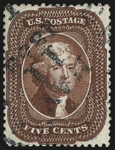 Sale 959, Lot 2169, 1857-60 Issue (Scott 18-39)