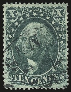 Sale 959, Lot 2182, 1857-60 Issue (Scott 18-39)