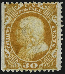 Sale 959, Lot 2207, 1875 Reprint of 1857-60 Issue (Scott 40-47)