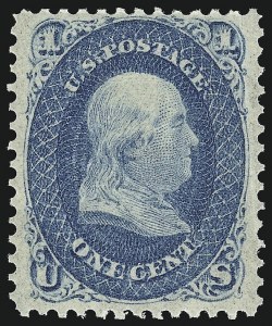 Sale 959, Lot 2213, 1861-66 Issue (Scott 56-78)