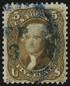 Sale 959, Lot 2225, 1861-66 Issue (Scott 56-78)